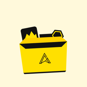 Caja Bilbao: imán + taza + pegatina
